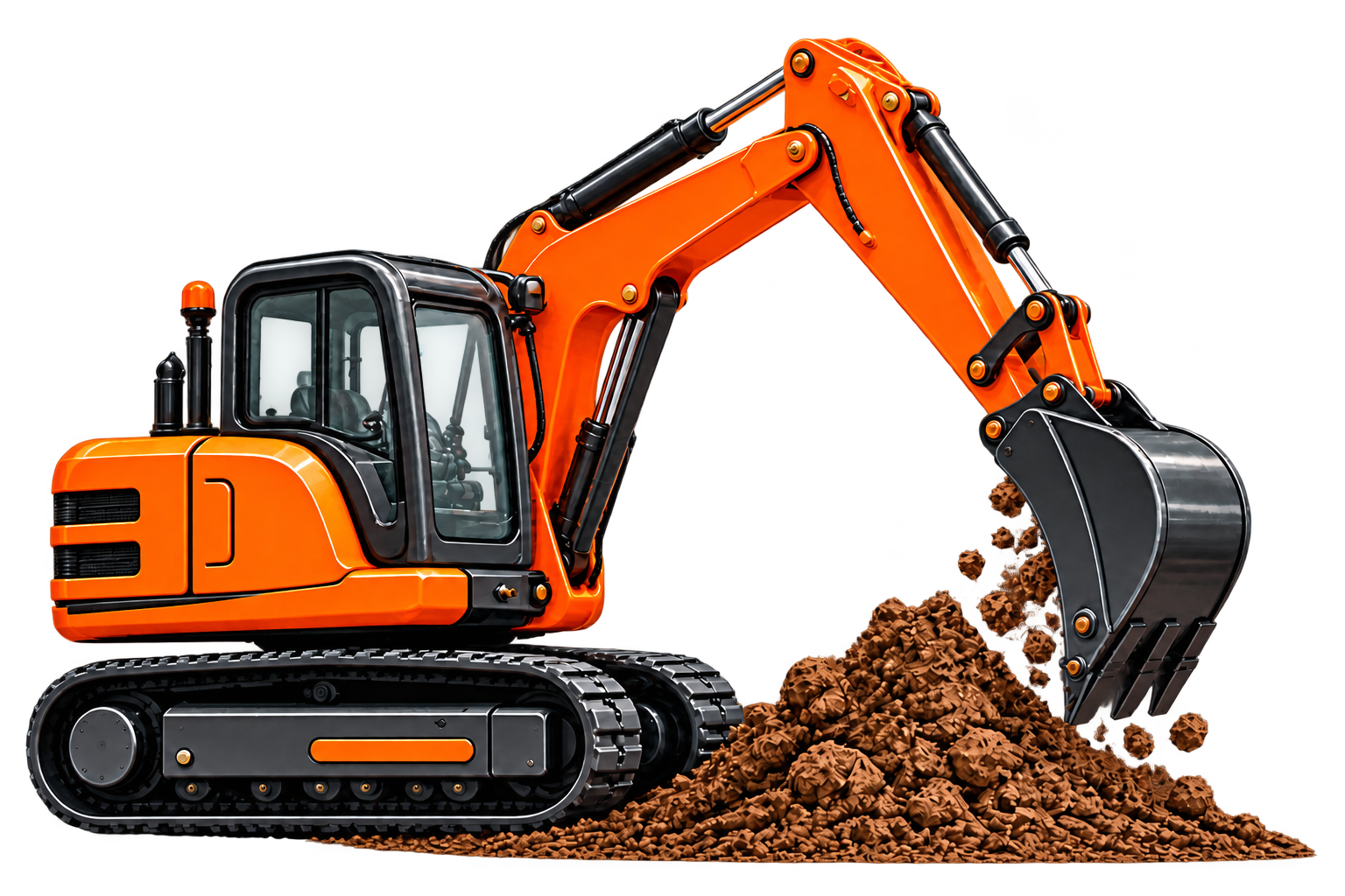 Mini excavation service graphic